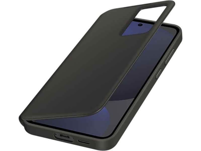 Samsung Galaxy S24 FE Smart View plånboksfodral (svart) Mobilskal