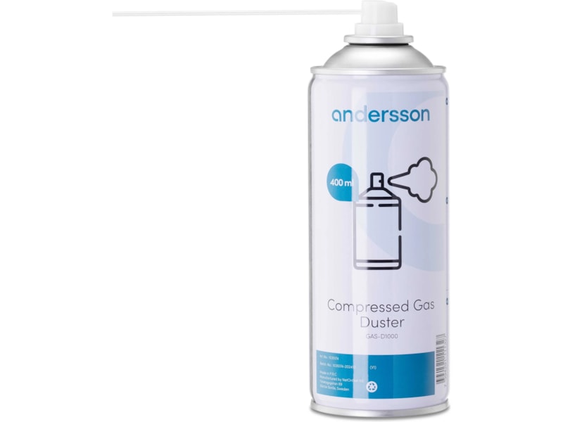 Andersson GAS-D1000 komprimerad luft på burk Rengöring