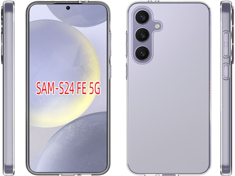 iiglo Galaxy S24 FE Silikonskal (transparent) Mobilskal