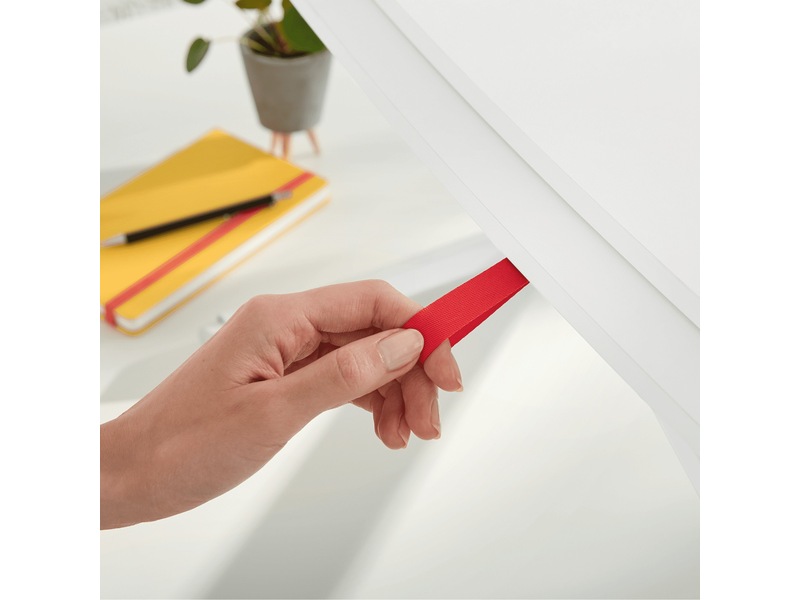 Leitz Ergo Cosy Justerbart PC-bord med skiva (vit) Laptopstativ