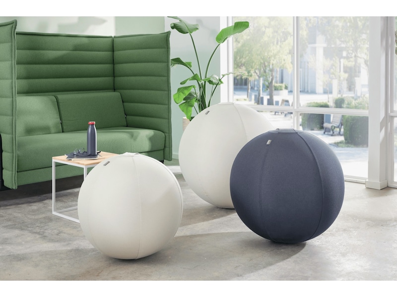 Leitz Ergo Active Anti-Roll Balance Ball (mörkgrå) Kontorsstolar