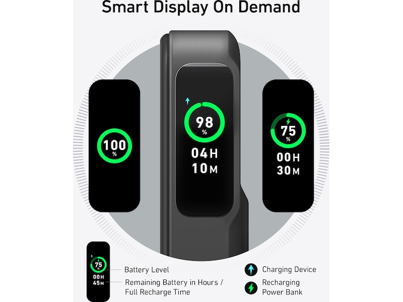 Anker MagGo Powerbank 10000mAh (svart) Powerbank
