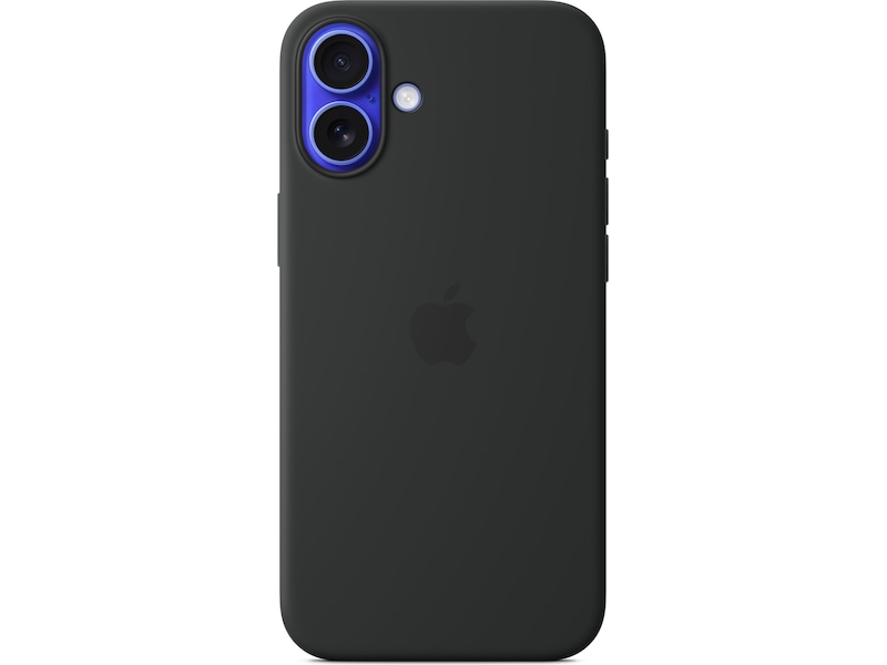 Apple iPhone 16 Plus Silikonskal (svart) Mobilskal