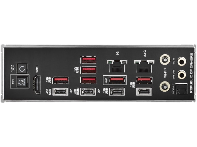 ASUS ROG Crosshair X870E Hero Moderkort AMD Socket