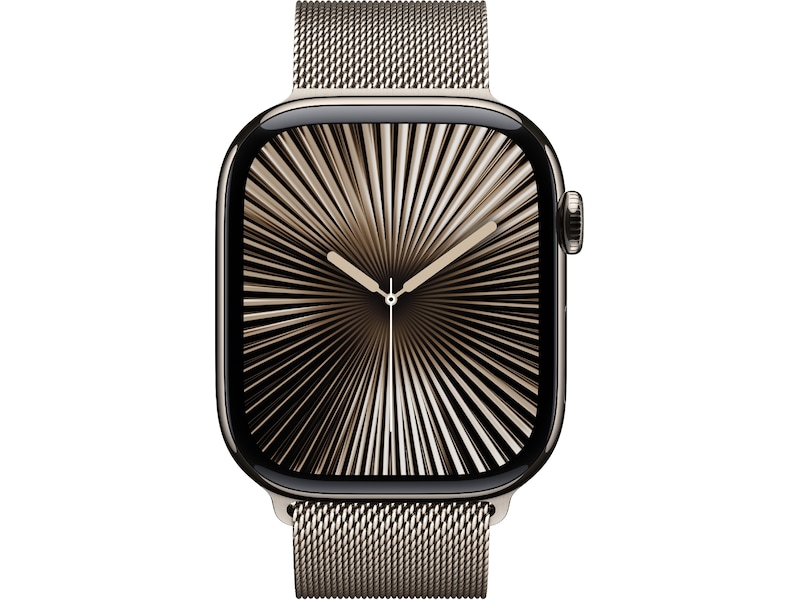 Apple Watch 46mm Milanese Loop (natural) Armband