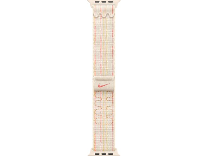 Apple Watch 46mm Nike Sport Loop (starlight/pink) Armband