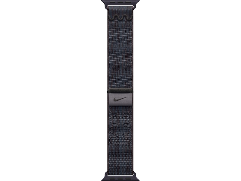 Apple Watch 46mm Nike Sport Loop (black/blue) Armband