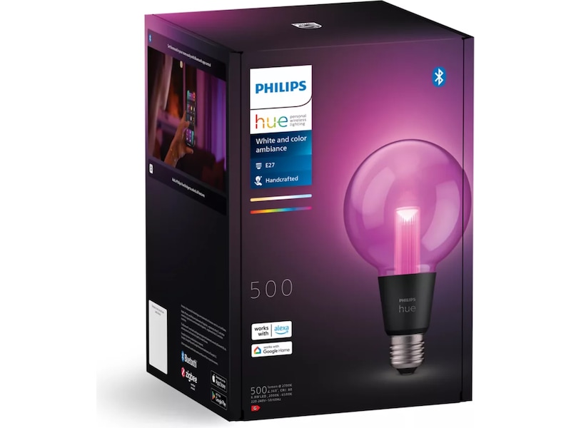 Philips Hue White and color ambiance G95 - E27 smart ljuskälla LED-lampor & glödlampor