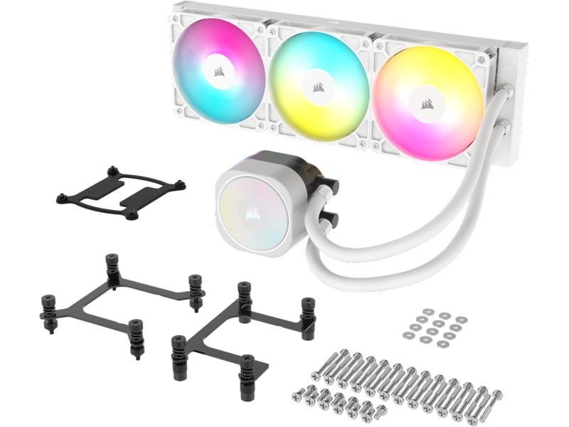 Corsair Nautilus 360 ARGB CPU Kylare (vit) CPU - Vattenkylning