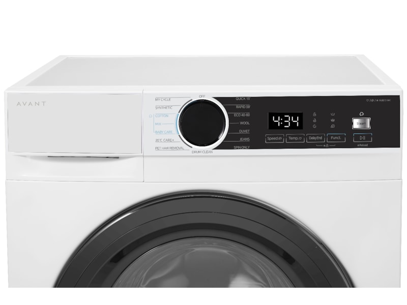 Avant WMF12WH1 Tvättmaskin (vit) Tvättmaskin