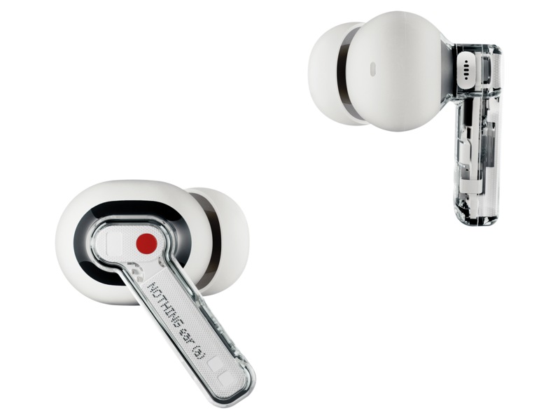 Nothing Ear (A) (vit) In-ear hörlurar