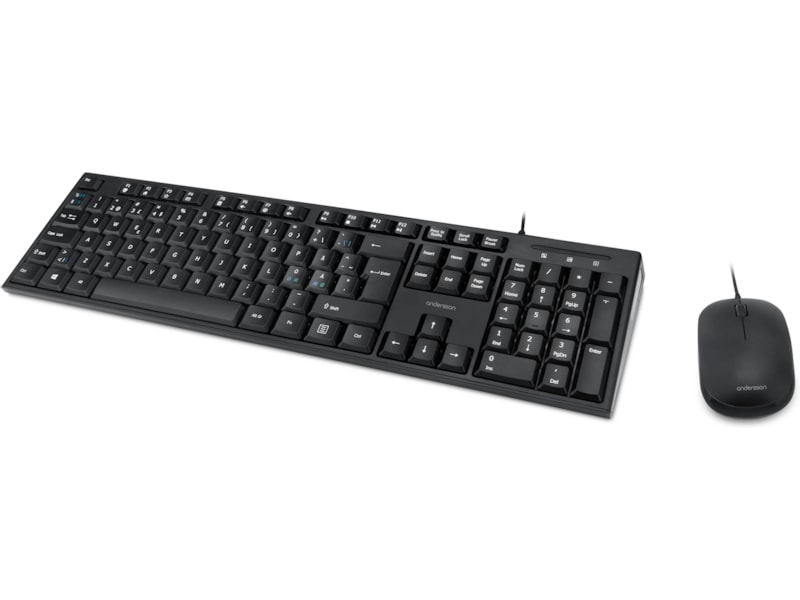 Andersson tangentbord och mus Mus & tangentbord -combo-paket