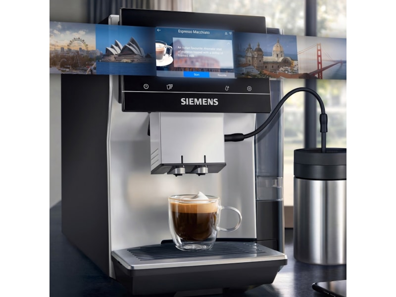 Siemens EQ700 klassisk Automatisk Kaffemaskin (inox/silver) Espressomaskiner