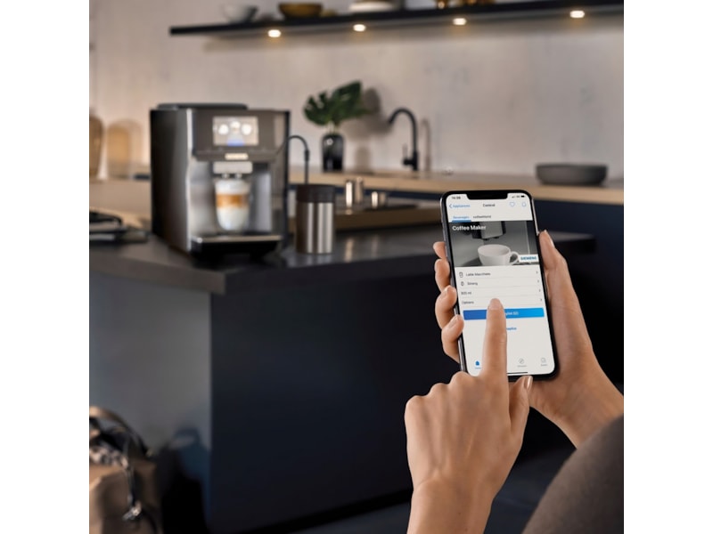 Siemens EQ700 klassisk Automatisk Kaffemaskin (inox/silver) Espressomaskiner