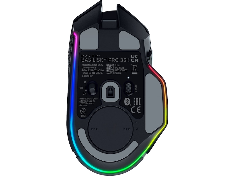 Razer Basilisk V3 PRO 35K trådlös ergonomisk gaming mus (svart) Gamingmus