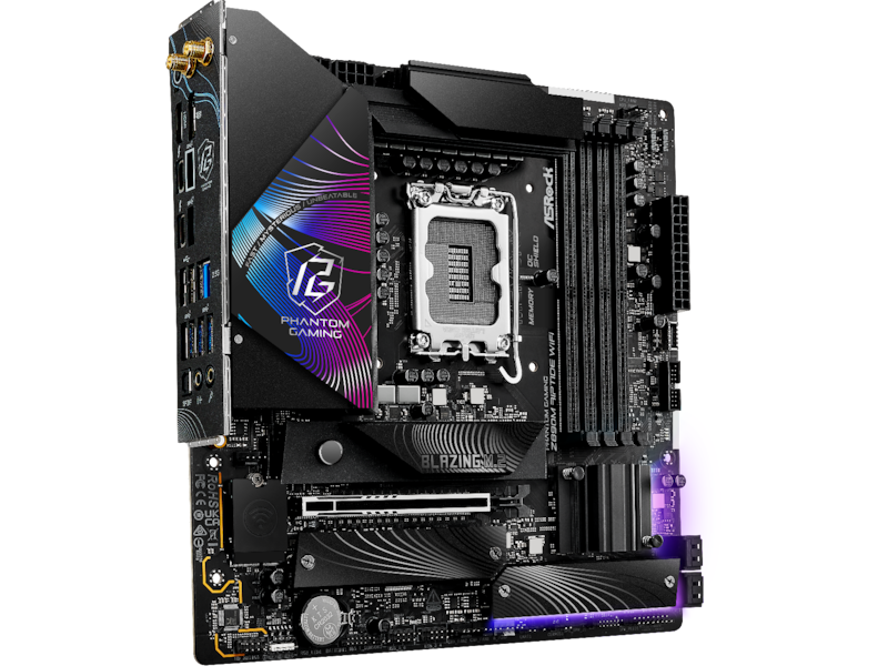 ASRock Z890M RIPTIDE WIFI Hovedkort Intel Socket