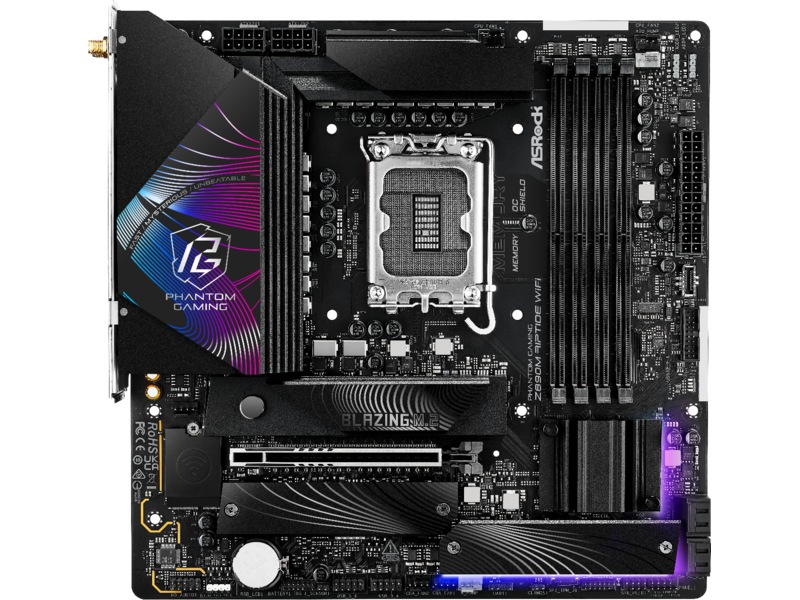 ASRock Z890M RIPTIDE WIFI Hovedkort Intel Socket