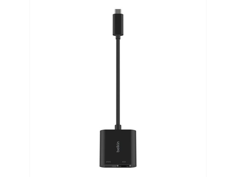 Belkin USB-C till Ethernet Adapter 20cm (svart) Kabel adapter och övergångar