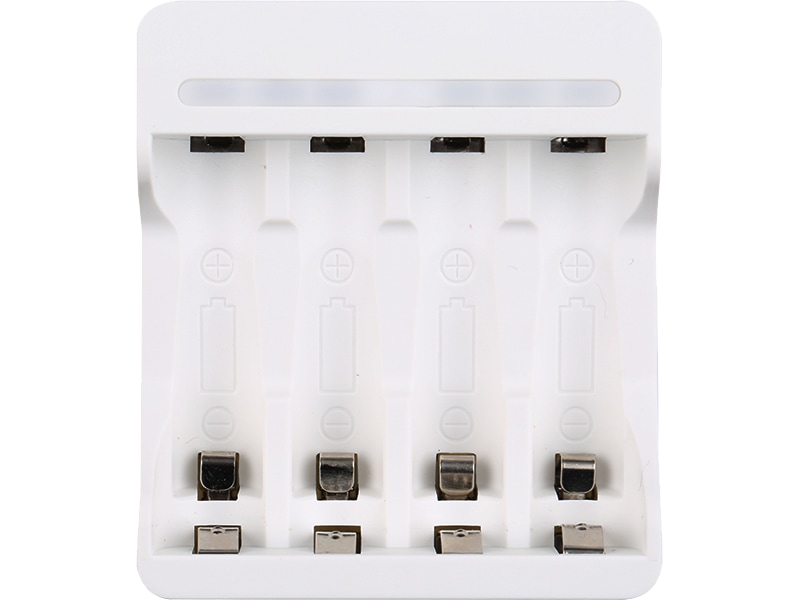 Andersson USB-C batteriladdare AA/AAA (vit) Batteriladdare