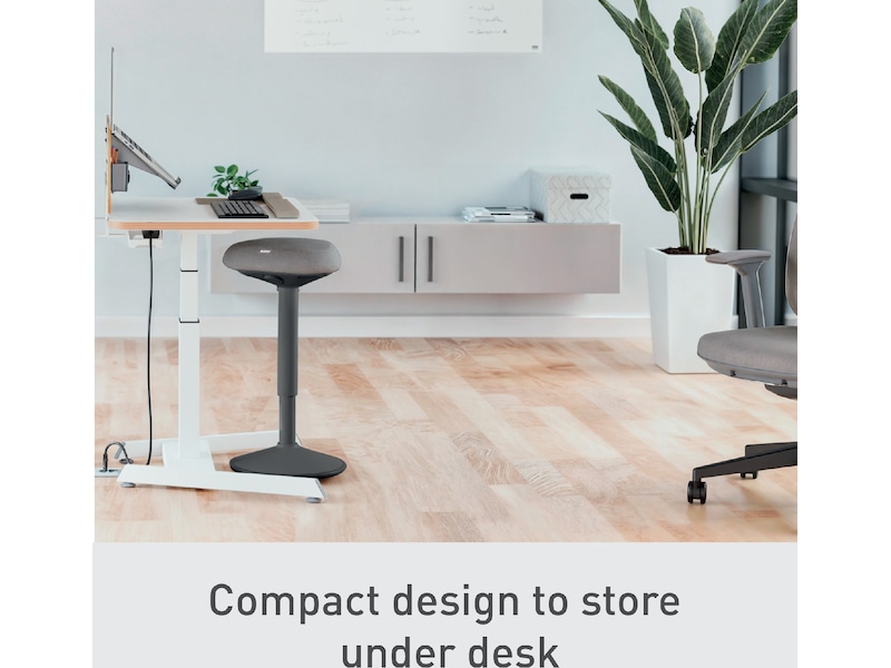 Leitz Ergo Active Balansstol med komfortsits, justerbar höjd 57-82 cm Kontorsstolar
