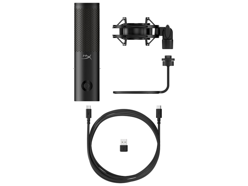 HyperX QuadCast 2 S RGB USB-Mikrofon (svart) Mikrofon