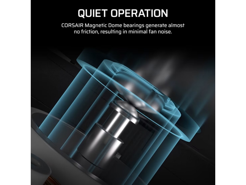 Corsair iCUE LINK RX140 RGB MAX Fläkt 2pk (svart) Fläkt