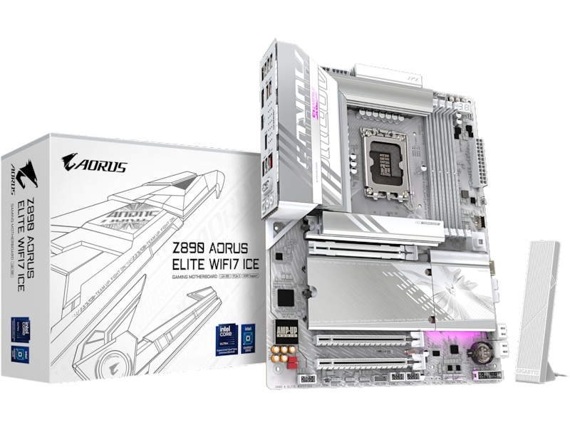 GIGABYTE Z890 A ELITE WF7 ICE Moderkort Intel Socket