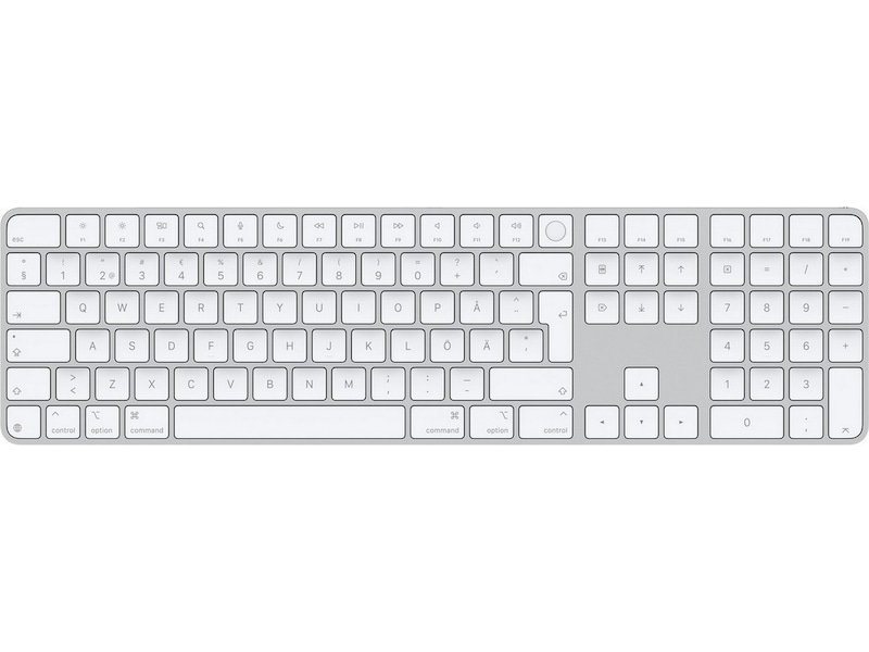 Apple Magic Keyboard med Touch ID och numpad Tangentbord
