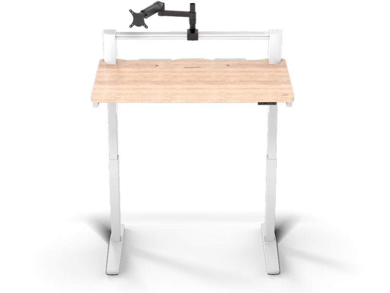 Corsair Platform:4 Elevate skrivbord (vit/ljus trä) Gamingdesk