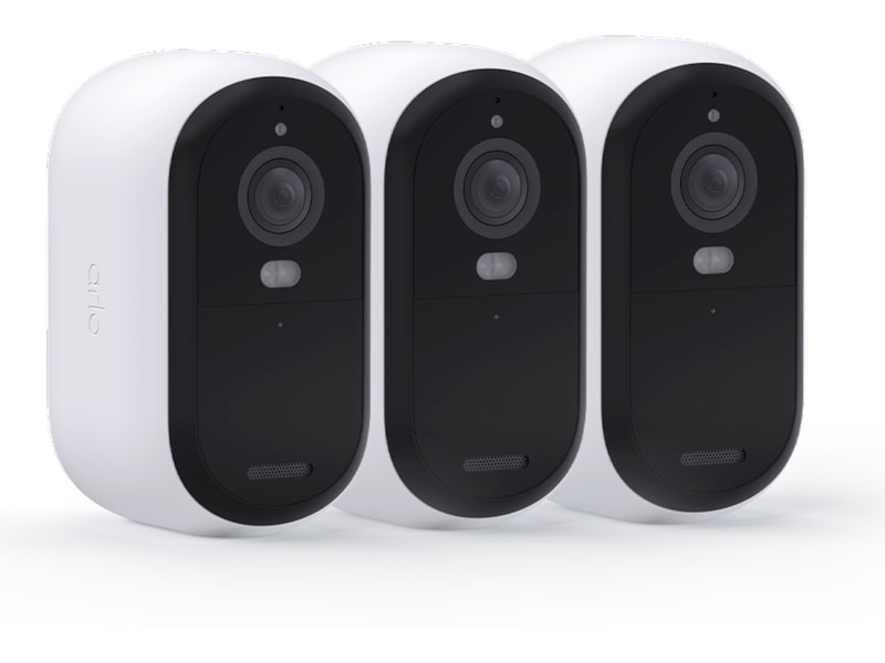 Arlo Essential 2 FHD Outdoor Säkerhetskamera (vit) 3pk Övervakningskamera