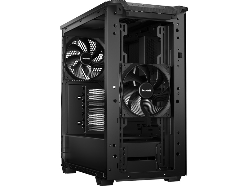 be quiet! PURE BASE 501 Airflow Black Mid Tower (svart) Midi tower