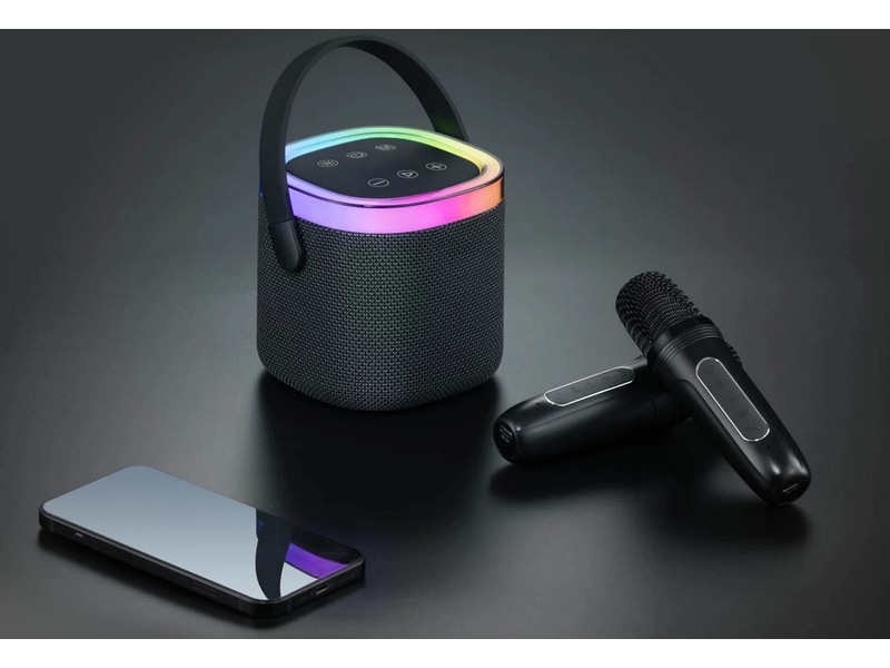 Andersson KEM-D3000 Bärbar karaokehögtalare med 2 mikrofoner Trådlös / Bluetooth högtalare