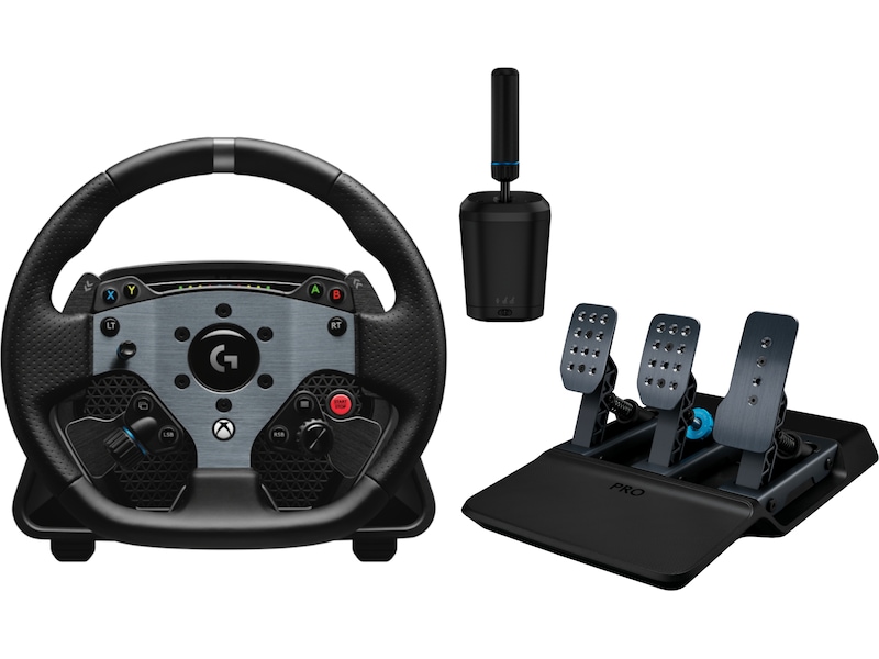 Logitech G PRO Racing Wheel Xbox/PC Ratt och pedaler