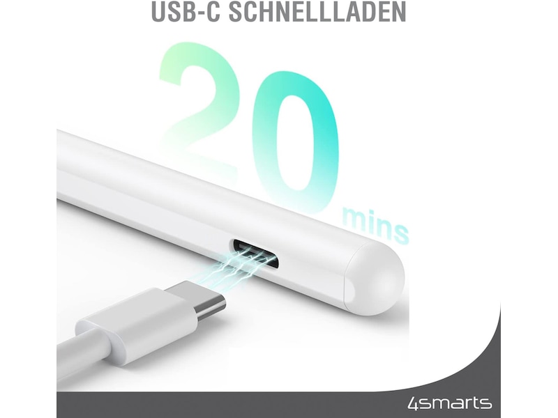 4smarts Pencil Pro 3 iPad stylus (vit) Tangentbord och pennor