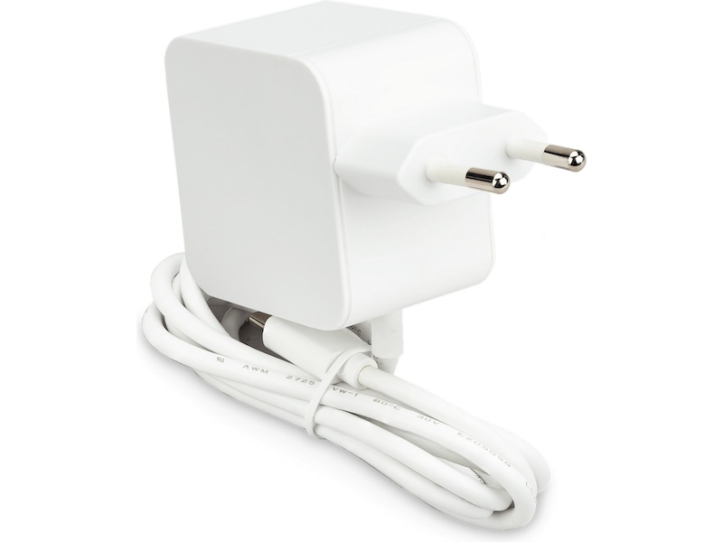 Raspberry Pi 27W USB-C Strömförsörjning (vit) Tillbehör