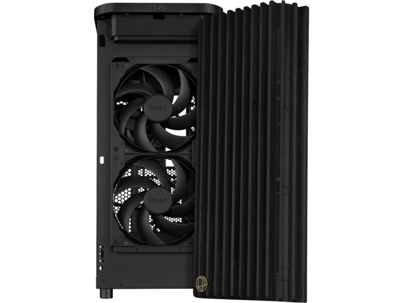 Asus Proart PA401 Wood Metal PWM Mid Tower (svart) Midi tower