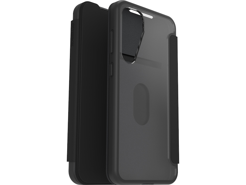 OtterBox Galaxy S25+ React Folio (transparent/svart) Mobilskal