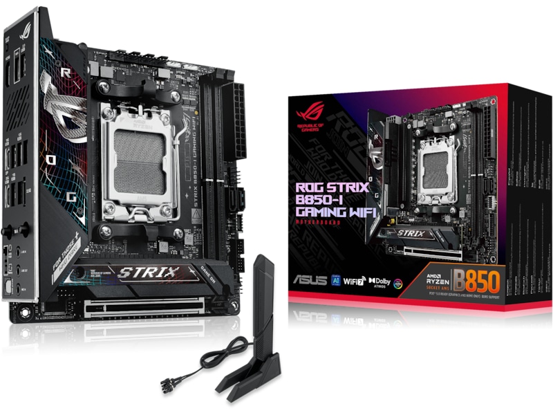 ASUS ROG STRIX B850-I GAMING WIFI Moderkort AMD Socket