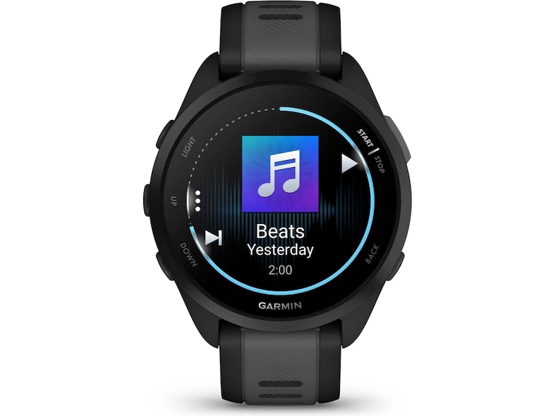 Garmin Forerunner 165 Music 43mm GPS (svart/skiffergrå) Smartwatches