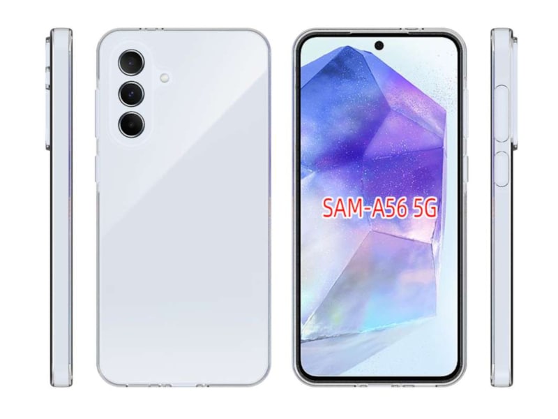 iiglo Galaxy A56 Silikonskal (transparent) Mobilskal