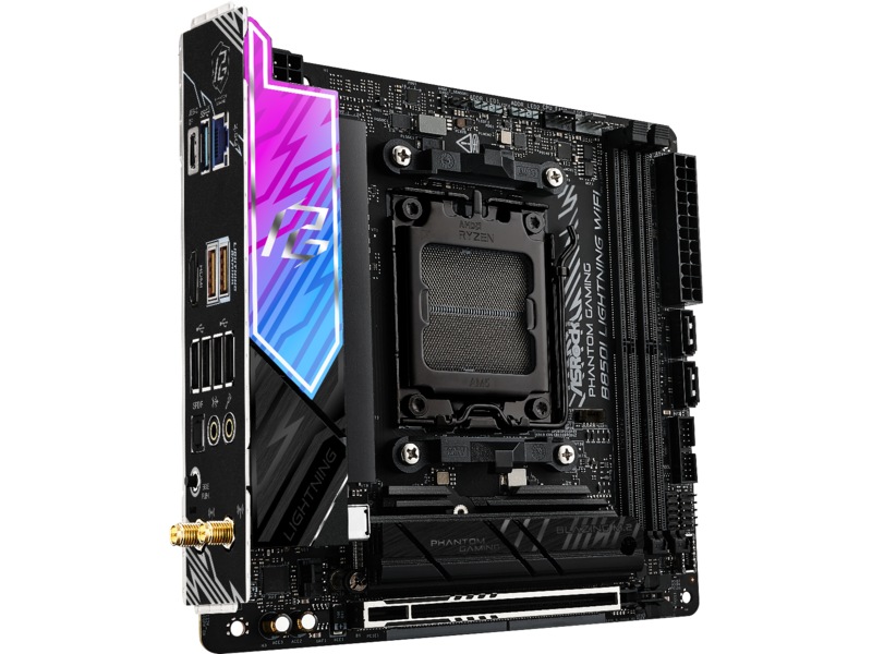 ASRock B850I Lightning WiFi Moderkort AMD Socket
