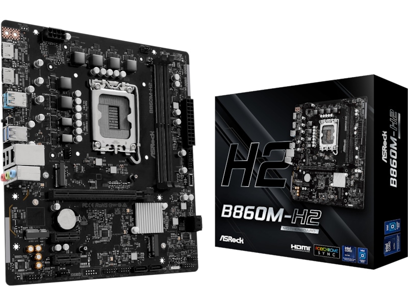 ASRock B860M-H2 Moderkort Intel Socket