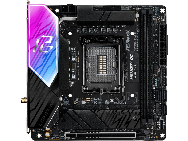 ASRock B860I Lightning WiFi Moderkort Intel Socket