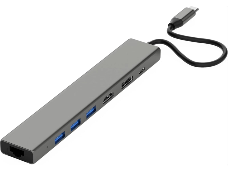 Andersson USB-H3410 7-i-1 USB-hubb Dockningsstation och USB-hub