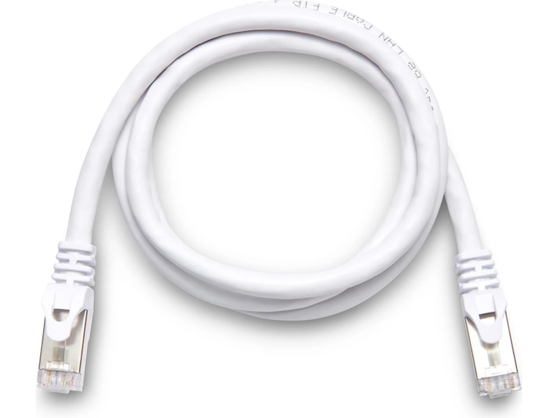 Andersson Nätverkskabel Cat6a 1m (vit) Nätverkskablar