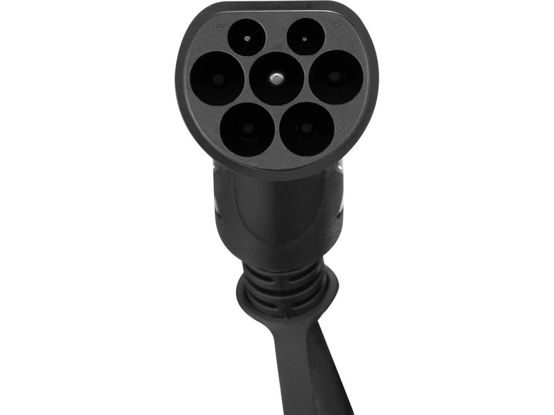 EV-Charge 2500 laddningskabel spiral 11 kW 7 m Elektriska billaddningskablar