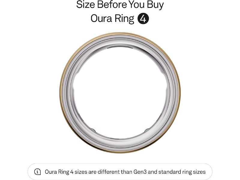 Oura Ring 4 Smart Ring str. 13 (guld) Smart ring