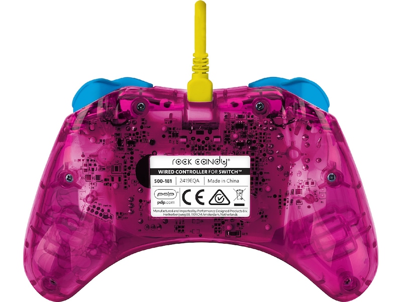 PDP Rock Candy Wired Controller - Peach Tillbehör till spelkonsoler