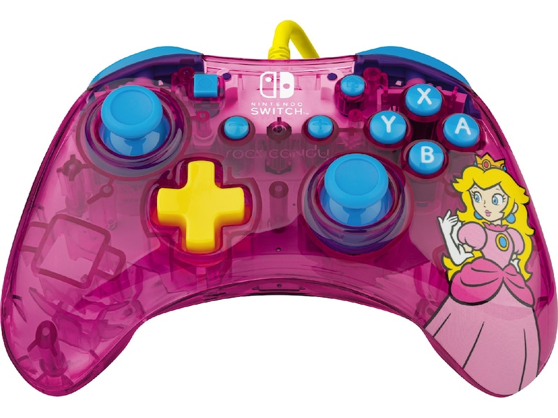 PDP Rock Candy Wired Controller - Peach Tillbehör till spelkonsoler