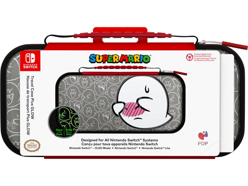 PDP NSW Travel Case Plus GLOW (Boo Hoo) Tillbehör till spelkonsoler